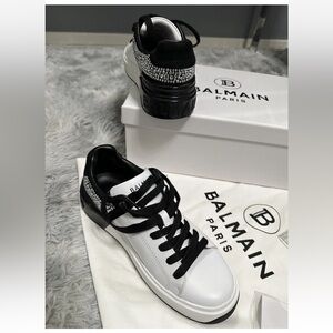 Balmain B Court Low Top Sneakers